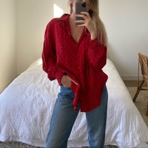 Vintage Gap Polka Dot Top